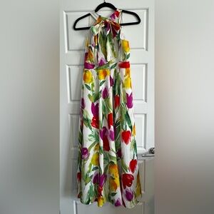 Maggy London Long Floral Dress